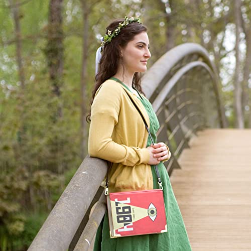 Well Read Holy Bible Book Themed Large Handbag for Literary Lovers - Ideal Literary Gift for Readers & Bookworms - Handbag & Crossbody Bag