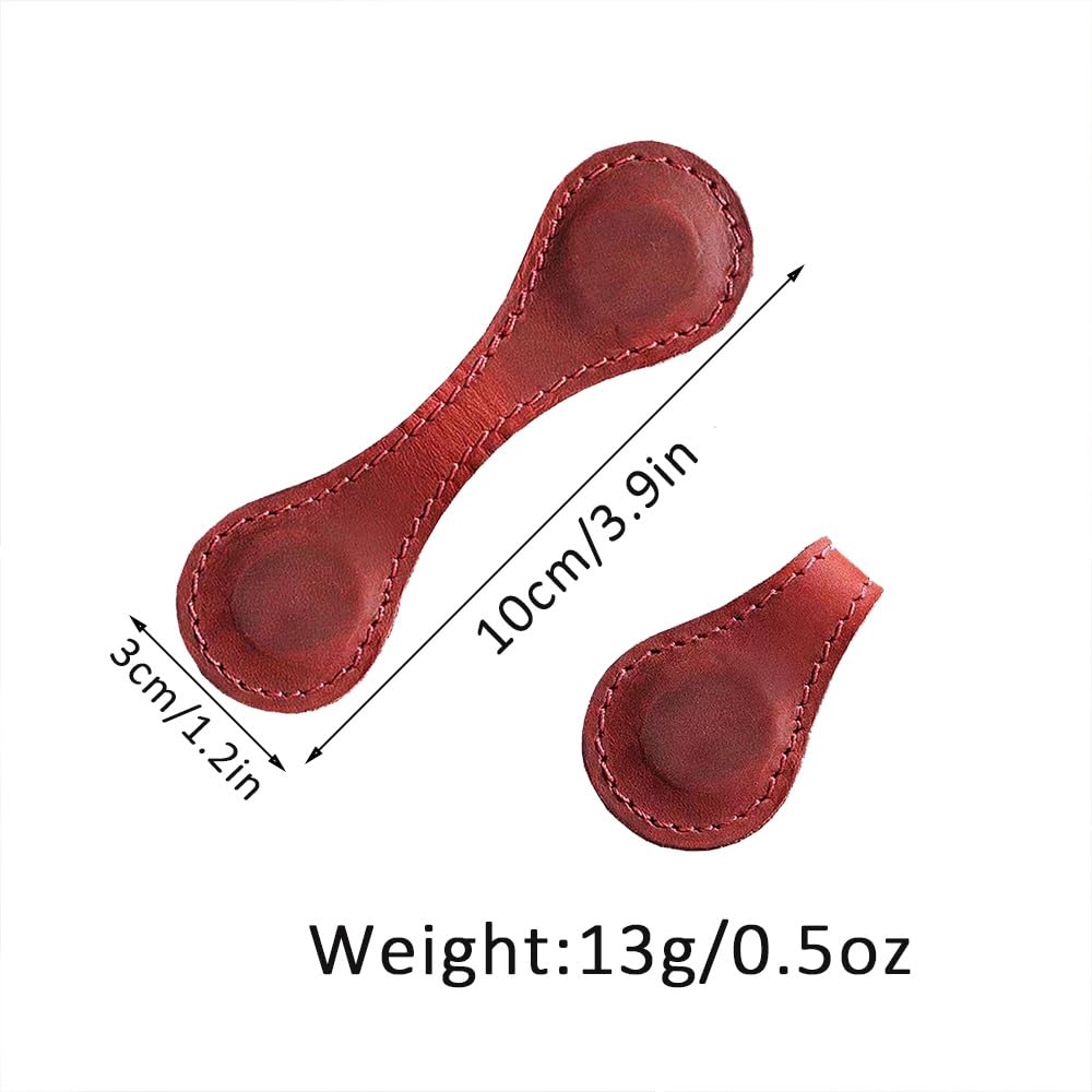 Personalized Leather Magnetic Bookmarks for Women Custom Engraved Motivational Text Book Marker Clip Gift for Book Lover Readers Women Kids(Leather Magnetic Bookmark)