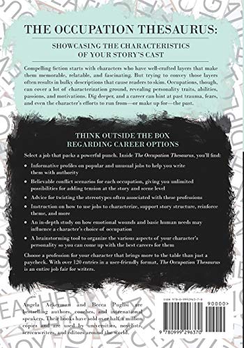 The Occupation Thesaurus: A Writer's Guide to Jobs, Vocations, and Careers (Writers Helping Writers Series)