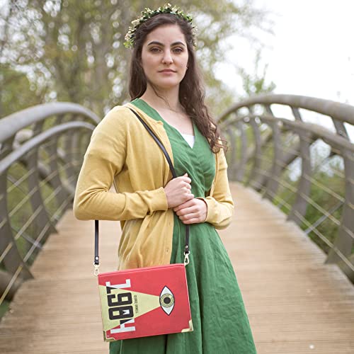 Well Read Holy Bible Book Themed Large Handbag for Literary Lovers - Ideal Literary Gift for Readers & Bookworms - Handbag & Crossbody Bag