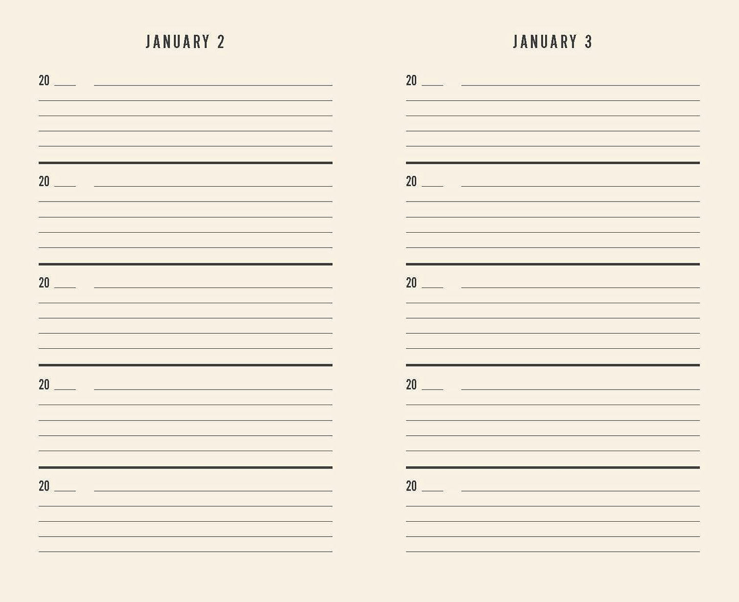 Canvas One Line a Day: A Five-Year Memory Book (Yearly Memory Journal and Diary, Natural Canvas Cover)