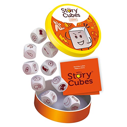Rory's Story Cubes (Eco-Blister) | Storytelling Game for Kids and Adults | Fun Family Game | Creative | Ages 6 and up | 1+ Players | Average Playtime 10 Minutes | Made by Zygomatic