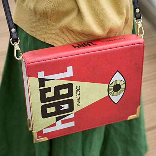 Well Read Holy Bible Book Themed Large Handbag for Literary Lovers - Ideal Literary Gift for Readers & Bookworms - Handbag & Crossbody Bag