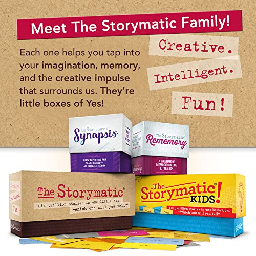The Storymatic Classic – Creative Writing Prompts and Story Games – Storyteller Cards – Teacher Tool